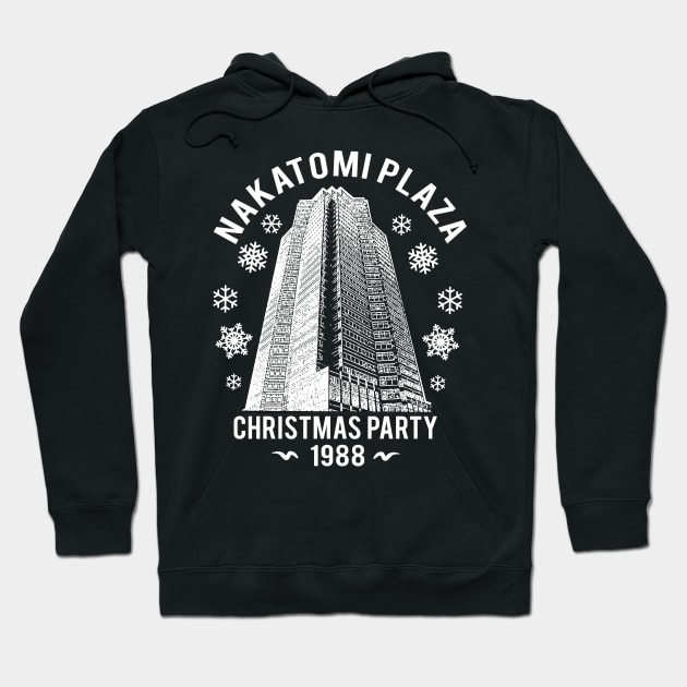 Nakatomi Plaza Shirt Hoodie by Nikkyta